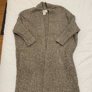 Ruby Moon Oversized Duster Cardigan Tan